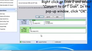 How to Convert MBR to GPT Disk with Free AOMEI Partition Assistant