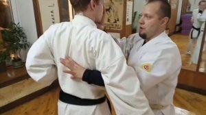 Seisan kata 十三 (セ ー サ ン) bunkai application (alternative version) Uechi ryu karate Evgeny Rybin