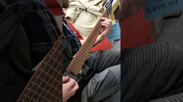 Quinn Kirk at victor litz music in gaithersburg ibanez 7 string смотреть онлайн