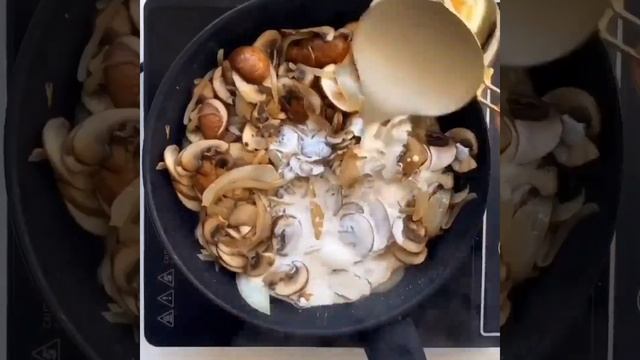 Картофельный гратен с грибами смотреть онлайн