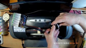 Замена головки принтера Epson R200