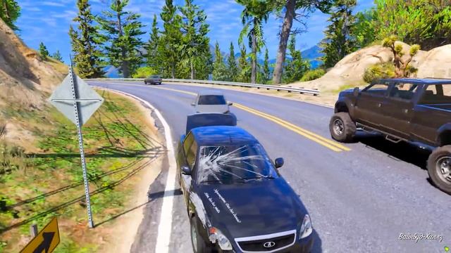 НАШЛИ ОПЕРСКУЮ ГРАНТУ В РЕКЕ! ЗАБРОШЕННАЯ ЛАДА ГРАНТА БРОДЯГА! ОПЕРСКАЯ ЕЗДА В GTA 5?ВОТЕР смотреть онлайн