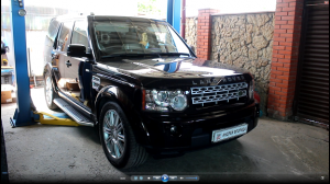 Замена масла в переднем редукторе на Land Rover Discovery 4  3,0 Ленд Ровер Дискавери 4 2009