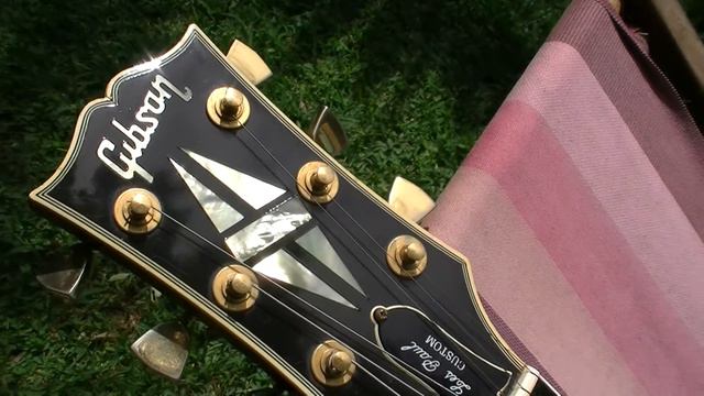 1974 Gibson Les Paul Custom Black Beauty смотреть онлайн