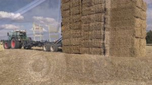 Прицеп-тюковоз для квадратных тюков ARCUSIN AUTOSTACK FSX.