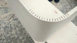 Гнем фанеру. Делаем короб для саба