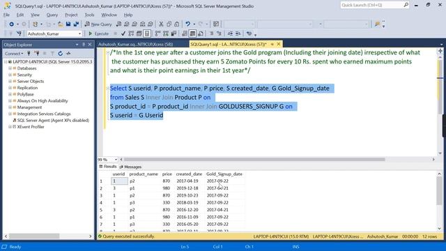 SQL Real Interview Question Zomato Multi JOIN INNER Query DATEADD смотреть онлайн