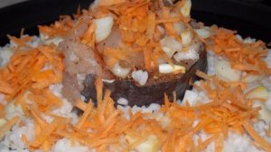 Рыба в микроволновке с луком