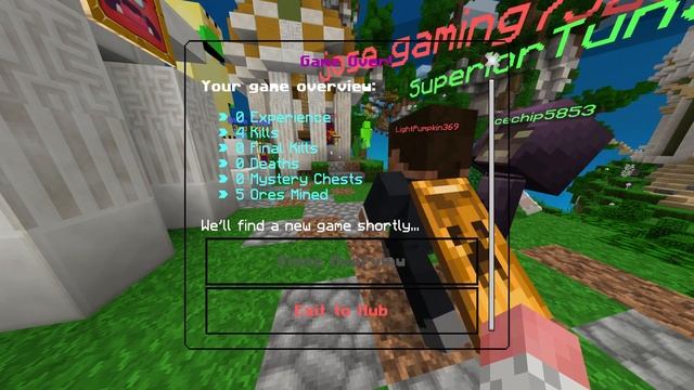 Dream vs Technoblade in Hive SKYWARS (Minecraft Bedrock Edition) смотреть онлайн