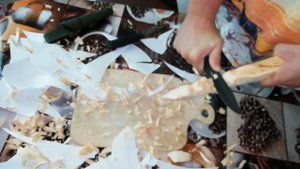 Строгание ЛЕГЕНДАРНОЕ нож Ворон 3 сталь Аус 8 ООО ПП Кизляр