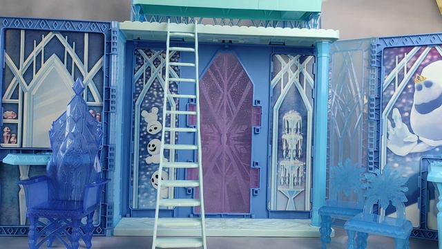 Холодное сердце Замок с Эльзой игровой набор Disney Frozen #dollhouse #frozen #кукольныйдом #эльза