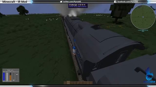Minecraft - Immersive Railroading how to automate trains? смотреть онлайн