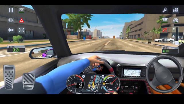 TAXI DRIVER SIMULATOR (3D) ??City Driving With Mercedes CAR!! Taxi Sim 2020 Gameplay Android & IOS