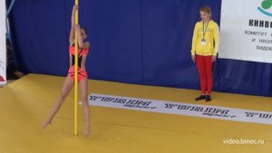 Дисциплина -Спорт на Пилоне Дети 10 14 лет Девочки Подгруппа В