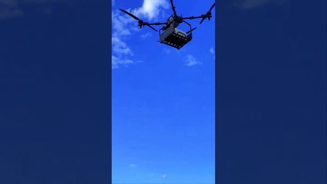 Use drones to transport oranges 🍊 #dronevideo #djimini4pro #djiair3 #djimavic3pro #djimavic3