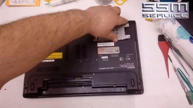 3# Как собрать ноутбук SONY VAIO SVE1511V