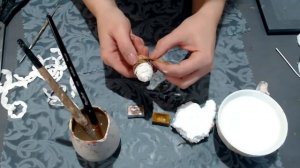 ВАТНАЯ игрушка  еловая ШИШКА  и веточка