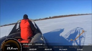 скорость с сильным попутным ветром  СВП Бриз 380 / Hovercraft  Breeze