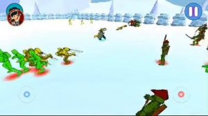 Красные против синих ч.1.нелагающая игра