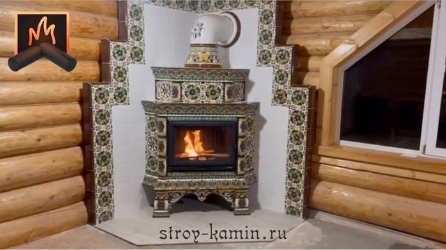 Красота спасет мир - строительство изразцовых печей в деревянных домах мастерами компании Стройками смотреть онлайн