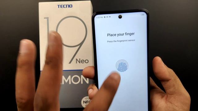 Tecno Camon 19 Neo | How To Set Finger Sensor & Face Unlock | Step By Step смотреть онлайн
