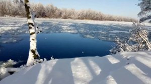 Зимняя подводная охота на сома ,в экстремальных условиях.