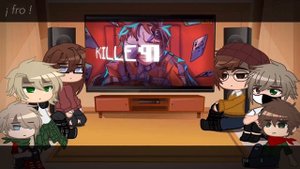 dream SMP highschool au react to rivals duo (gacha club)