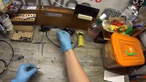 Shimano BL M615 lever разбираем, допиливаем конструкцию