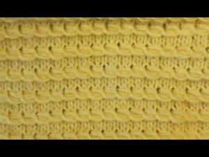 Классный плотный новый узор спицами /Когда творится необычное;)