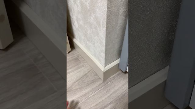 Установка плинтуса мдф #ремонт #своимируками