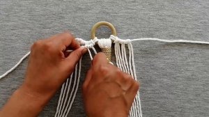 DIY ANGEL en MACRAME (paso a paso) | DIY Macrame Angel Tutorial