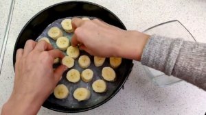 Простой рецепт бананового торта, 10 минут работы и выпечка в течение 45 минут