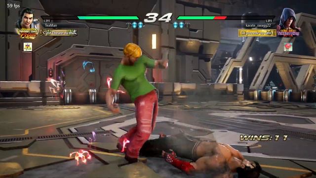 TEKKEN ALL STARS STEAM JUNE 2019 TOURNAMENT S EU FINAL:KARATE SWAGG22Jin   VS  TEAMANLei