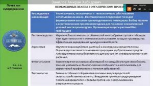 Основы и действующий опыт органического производства. Часть 1.