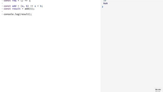 Require Function Parameters in JS