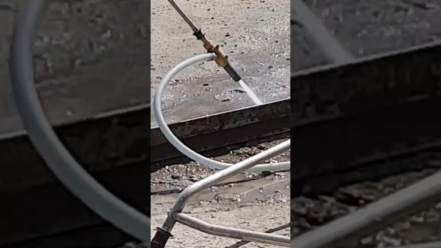 Очистка бетона пескоструем Karcher