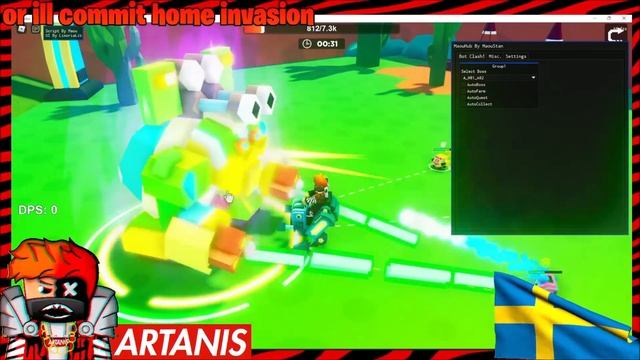 Roblox Bot Clash Script Hack AUTOFARM | Bot Clash Script Pastebin 2022 смотреть онлайн
