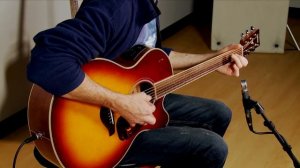 Yamaha FJX720SC Acoustic Electric Guitar Performance