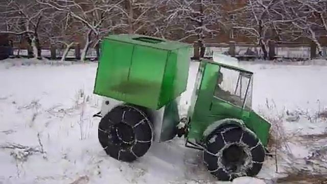 Вездеход с двигателем Ока. смотреть онлайн