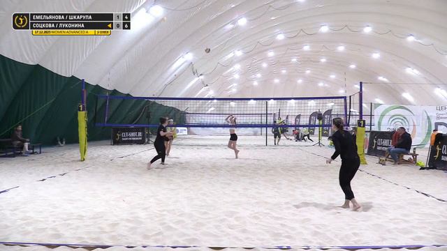 Финал: Емельянова / Шкарупа VS Соцкова / Луконина |  WOMEN ADVANCED A -  17.12.2023