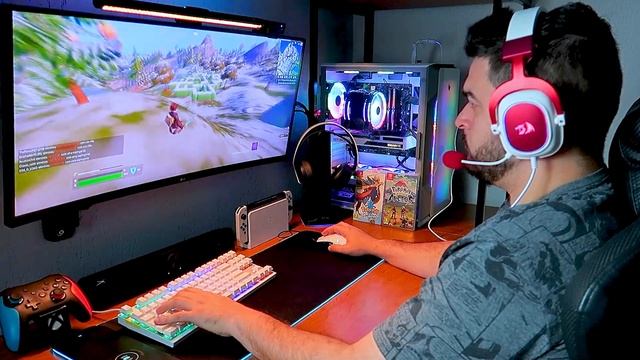 HEADSET REDRAGON ZEUS X OU FORTREK CRUISER? QUAL HEADSET COMPRAR? ANÁLISE POR AUGUSTO ROCK смотреть онлайн