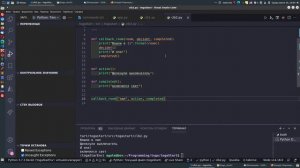 7. Продолжаем toga. Разберёмся с функциями обратного вызова более широко.