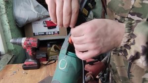 Отрезной станок из болгарки с протяжкой небольшие изменения.