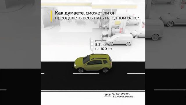 Renault DUSTER с элементами 3D для SMM