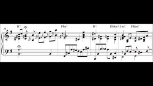 [ballad jazz piano] The Shadow Of Your Smile (sheet music)