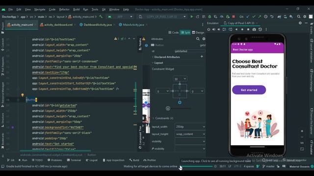 How to show Toast after button click in Android Studio || Click listener & toast | Free Source Code смотреть онлайн