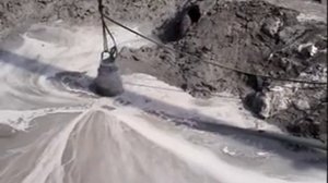 Погружной шламовый насос / HS in Tangshan settlement cleaning