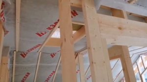 Строим каркасный дом на винтовых сваях