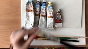 Материалы. Мастер класс!Как начать рисовать маслом дома.