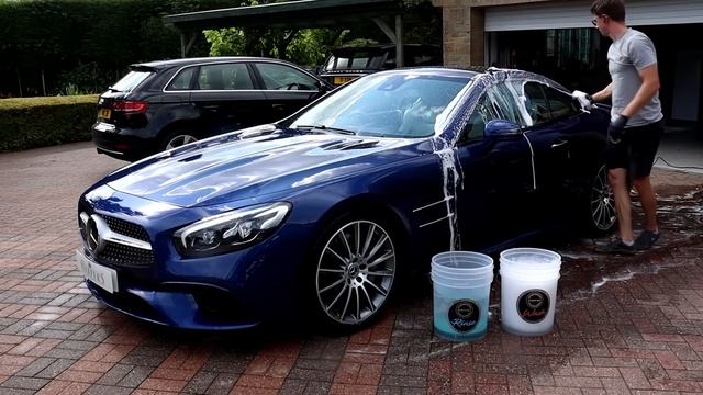 Mercedes SL400 Maintenance Wash - Auto Detailing смотреть онлайн